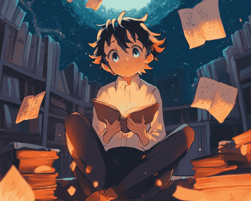 Promised Neverland Anime Series Diamond Painting