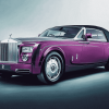 Purple Rolls Royce Luxury Diamond Painting