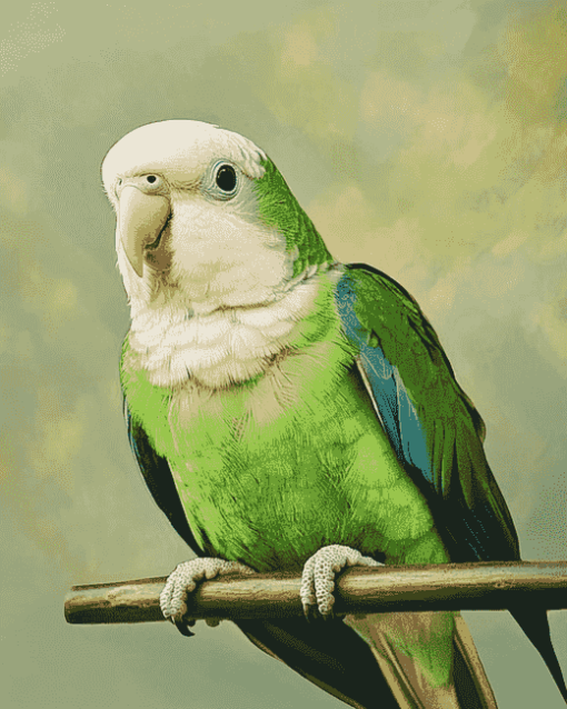 Quaker Parrot Diamond Painting