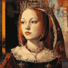 Queen Catherine Of Aragon Vintage Diamond Painting