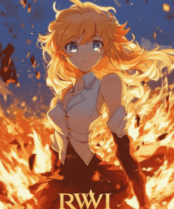 RWBY Anime Diamond Painting