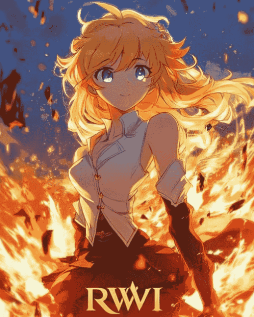 RWBY Anime Diamond Painting