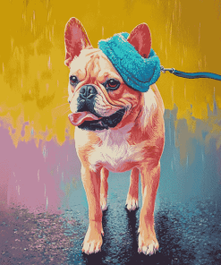 Rainy Day Dog Diamond Painting