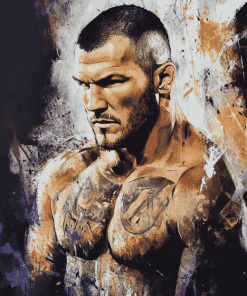 Randy Orton WWE Champion Diamond Painting