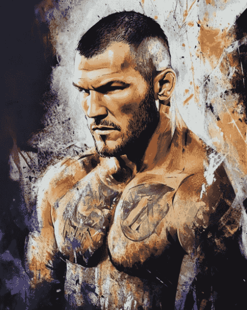 Randy Orton WWE Champion Diamond Painting