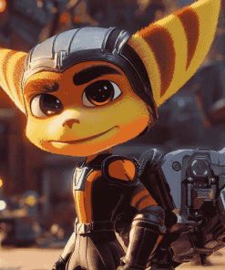 Ratchet And Clank Animation Diamond Painting