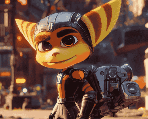 Ratchet And Clank Animation Diamond Painting