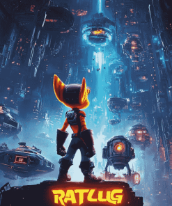 Ratchet and Clank Video Games Diamond Painting