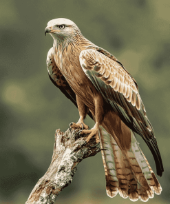 Red Kite Birds Diamond Painting