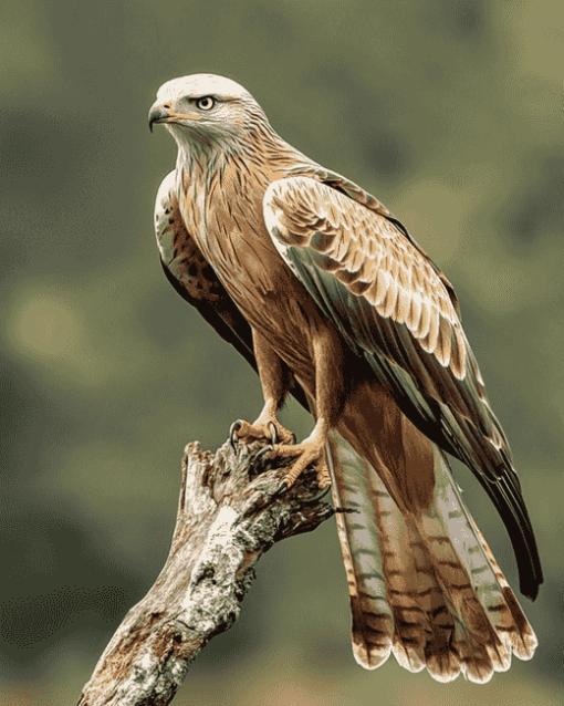 Red Kite Birds Diamond Painting