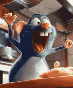 Remy Ratatouille Animation Diamond Painting