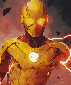 Reverse Flash Animation Diamond Painting