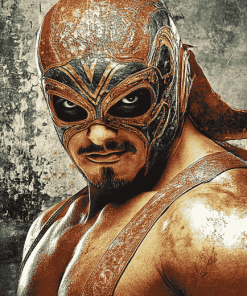 Rey Mysterio Wrestling Diamond Painting