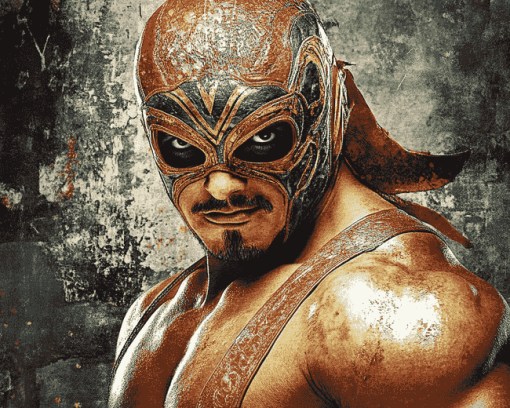 Rey Mysterio Wrestling Diamond Painting