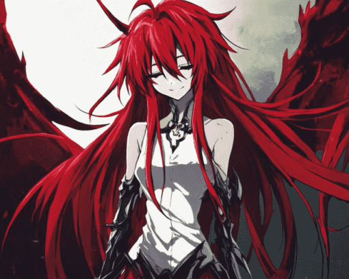 Rias Gremory Anime Diamond Painting