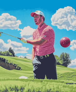 Ricky Wysocki Golf Icon Diamond Painting