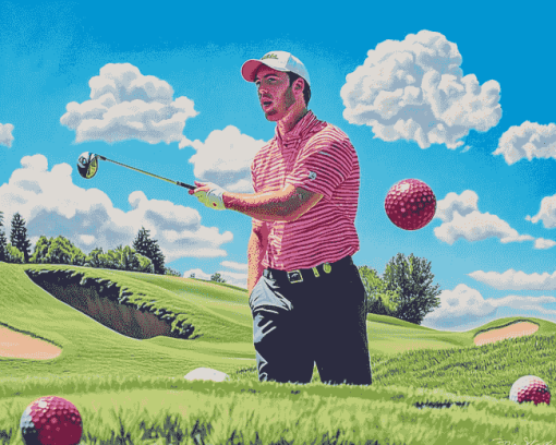 Ricky Wysocki Golf Icon Diamond Painting