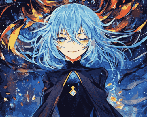 Rimuru Tempest Cartoon Diamond Painting