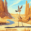 Roadrunner and Coyote Cartoon Diamond Painting