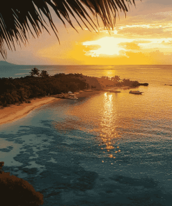 Roatan Beach Seascapes Diamond Painting