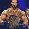 Roman Reigns WWE Champion Diamond Painting