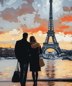 Romantic Paris Getaway Diamond Painting