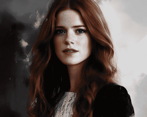 Rose Leslie Celebrity Diamond Painting