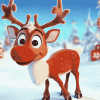 Rudolph the Red Nosed Reindeer Diamond Painting