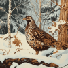 Ruffed Grouse Bird Diamond Painting