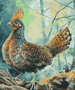 Ruffed Grouse Wildlife Diamond Painting