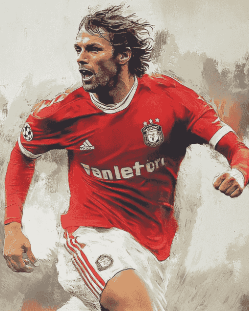 Ruud Van Nistelrooy Football Legend Diamond Painting