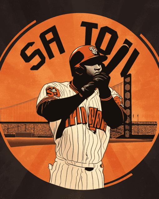 SF Giants Baseball Diamond Painting