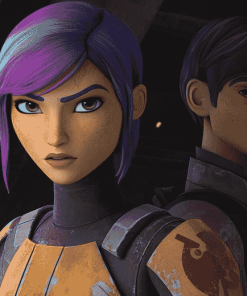 Sabine Wren Star Wars Diamond Painting