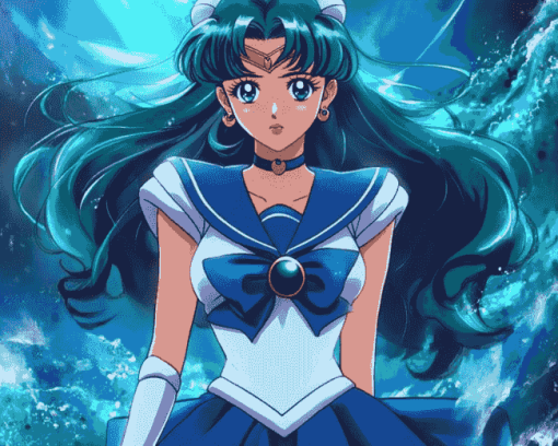 Sailor Neptune Anime Diamond Painting