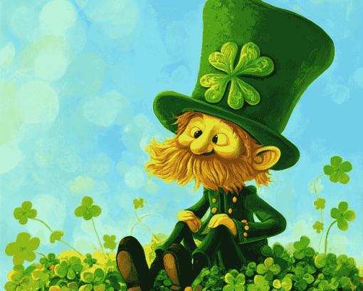 Saint Patrick Animations Diamond Painting