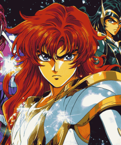 Saint Seiya Anime Diamond Painting