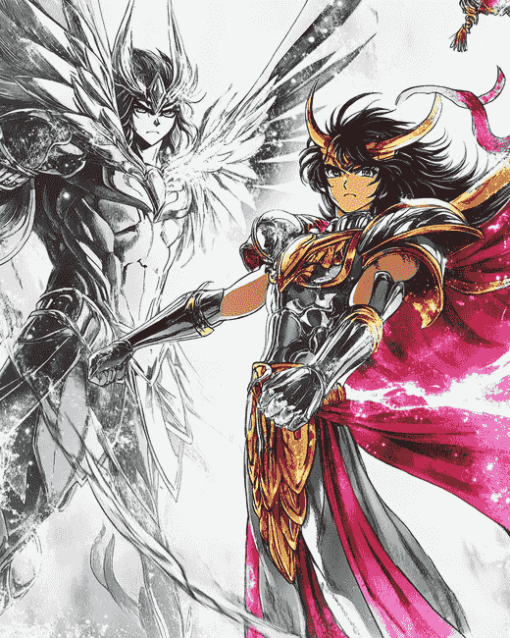 Saint Seiya Anime Diamond Painting