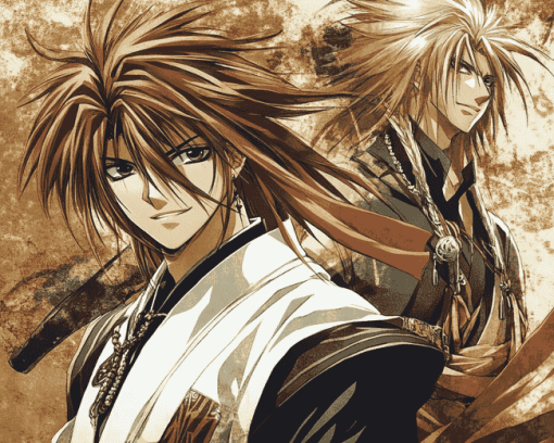 Saiyuki Characters Anime Diamond Painting