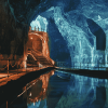 Salt Mine Poland Blue Grotto Diamond Painting