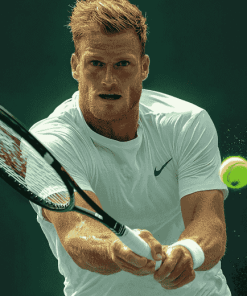 Sam Groth Tennis Star Diamond Painting