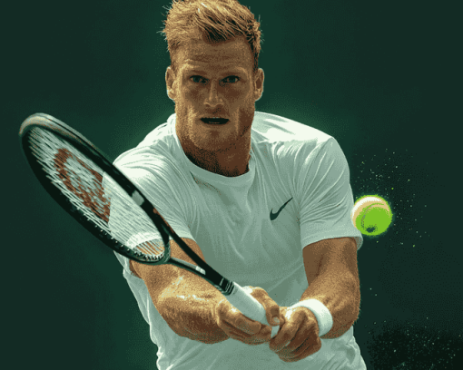 Sam Groth Tennis Star Diamond Painting