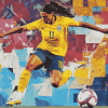 Sam Kerr Football Star Diamond Painting