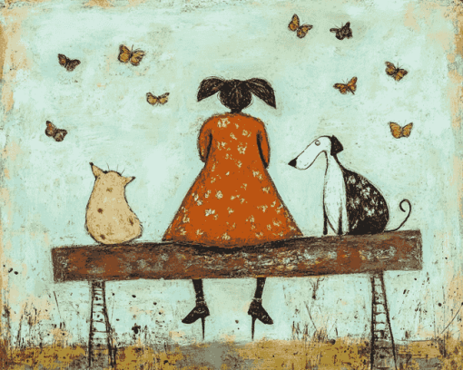 Sam Toft Vintage Style Diamond Painting