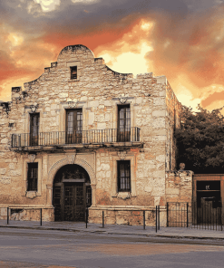 San Antonio Historical Monuments Diamond Painting