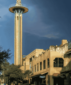 San Antonio Tower Landmark Diamond Painting