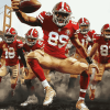 San Francisco 49ers Football Diamond Painting