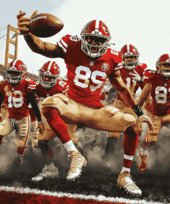 San Francisco 49ers Football Diamond Painting