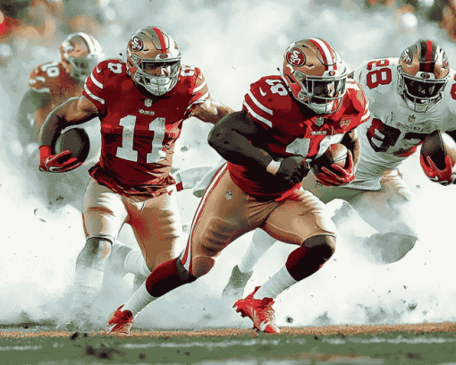 San Francisco 49ers Football Diamond Painting