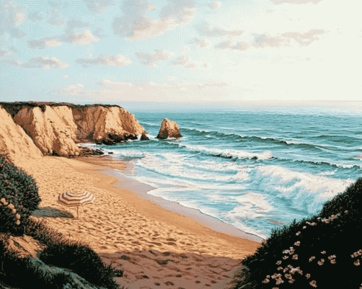 Santa Cruz Seascape Diamond Painting