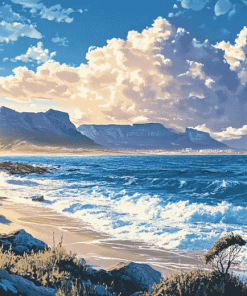 Seascape Beaches Collection Diamond Painting